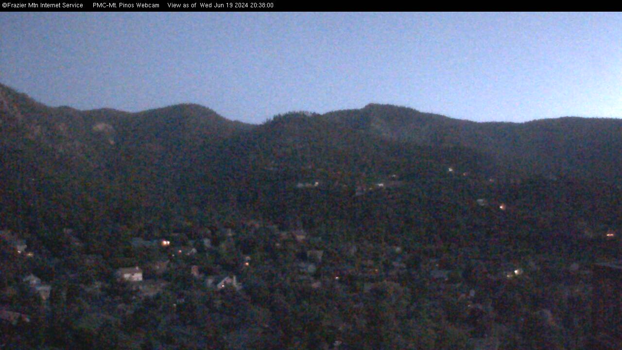 20 Minutes Ago from PMC-Mt. Pinos WebCam